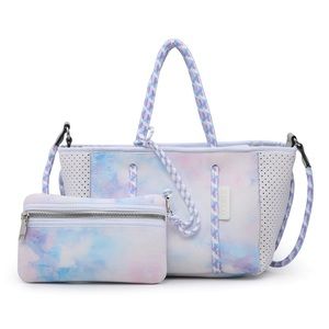 🆕 *LAST ONE* Set of 2 Neoprene Tie Dye Bags